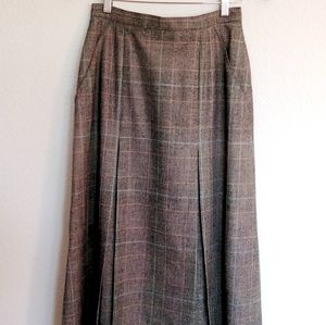 Barry Bricken Vintage Plaid Skirt
